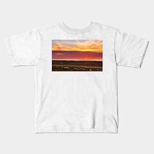 Sunset at Minnis Bay Kids T-Shirt